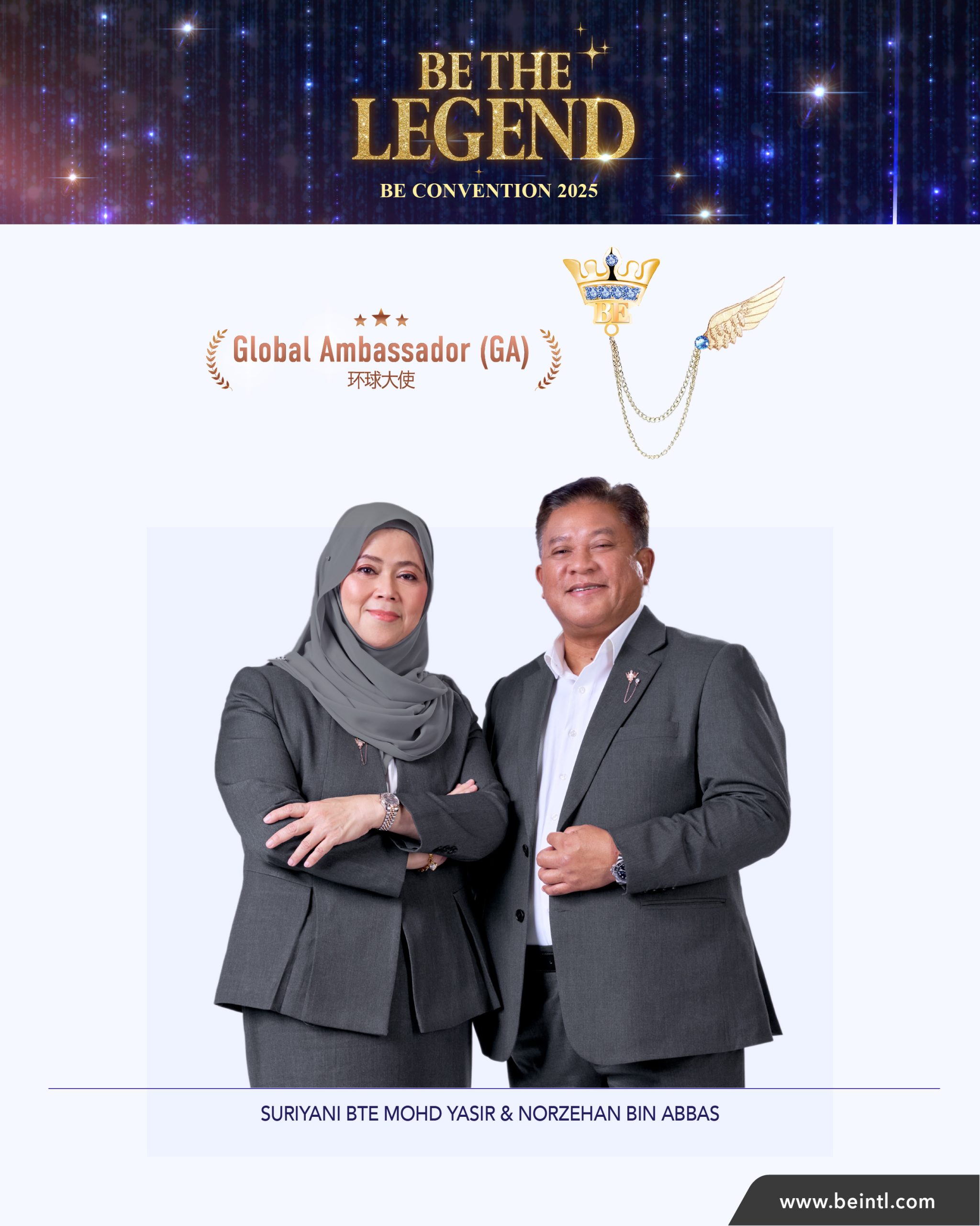 BE THE LEGEND CONVENTION ACHIEVERS 2025