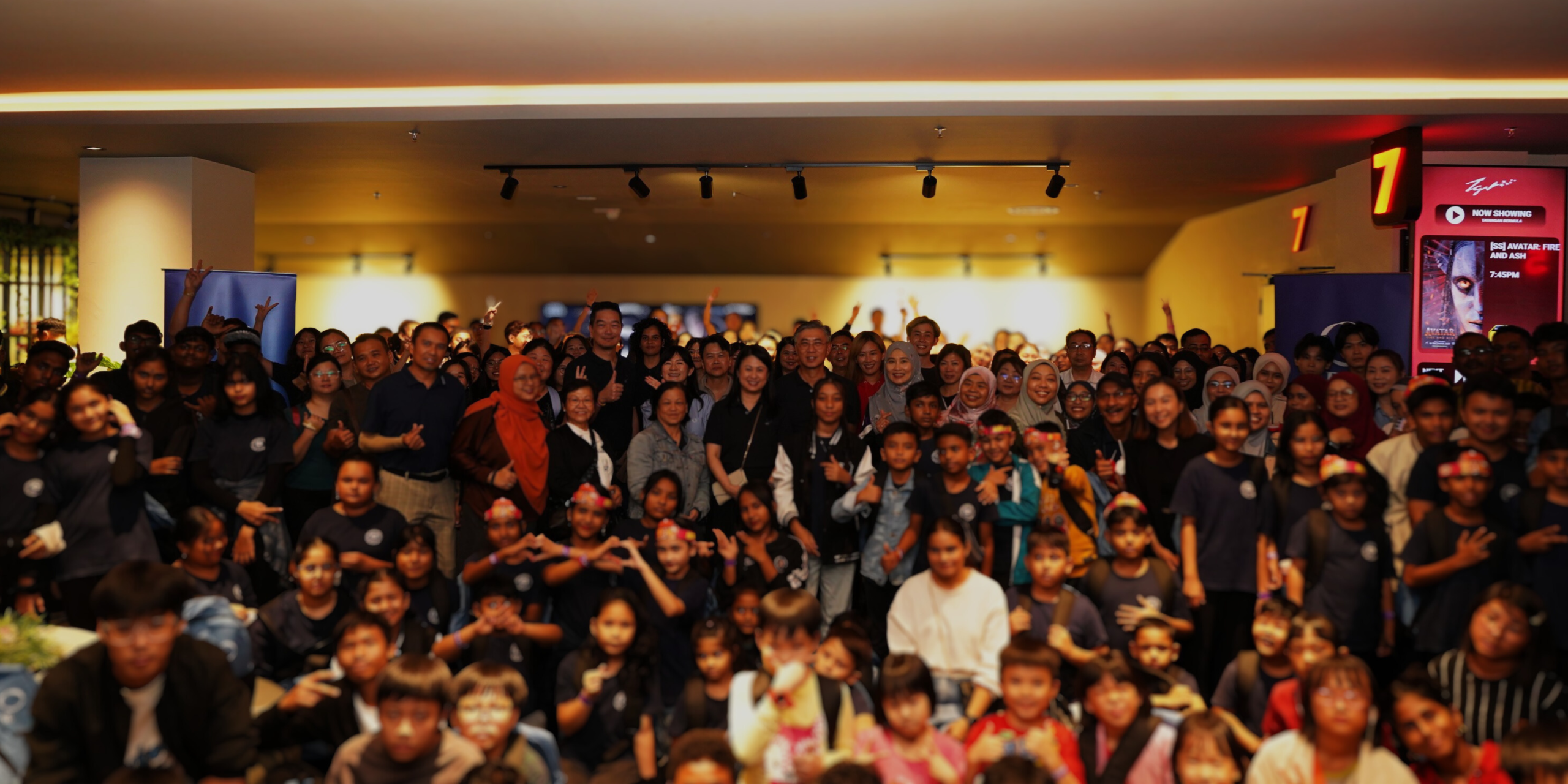 BE國際透過提供學習用品及一場有意義的電影之夜，為148名兒童帶來教育與關懷支持