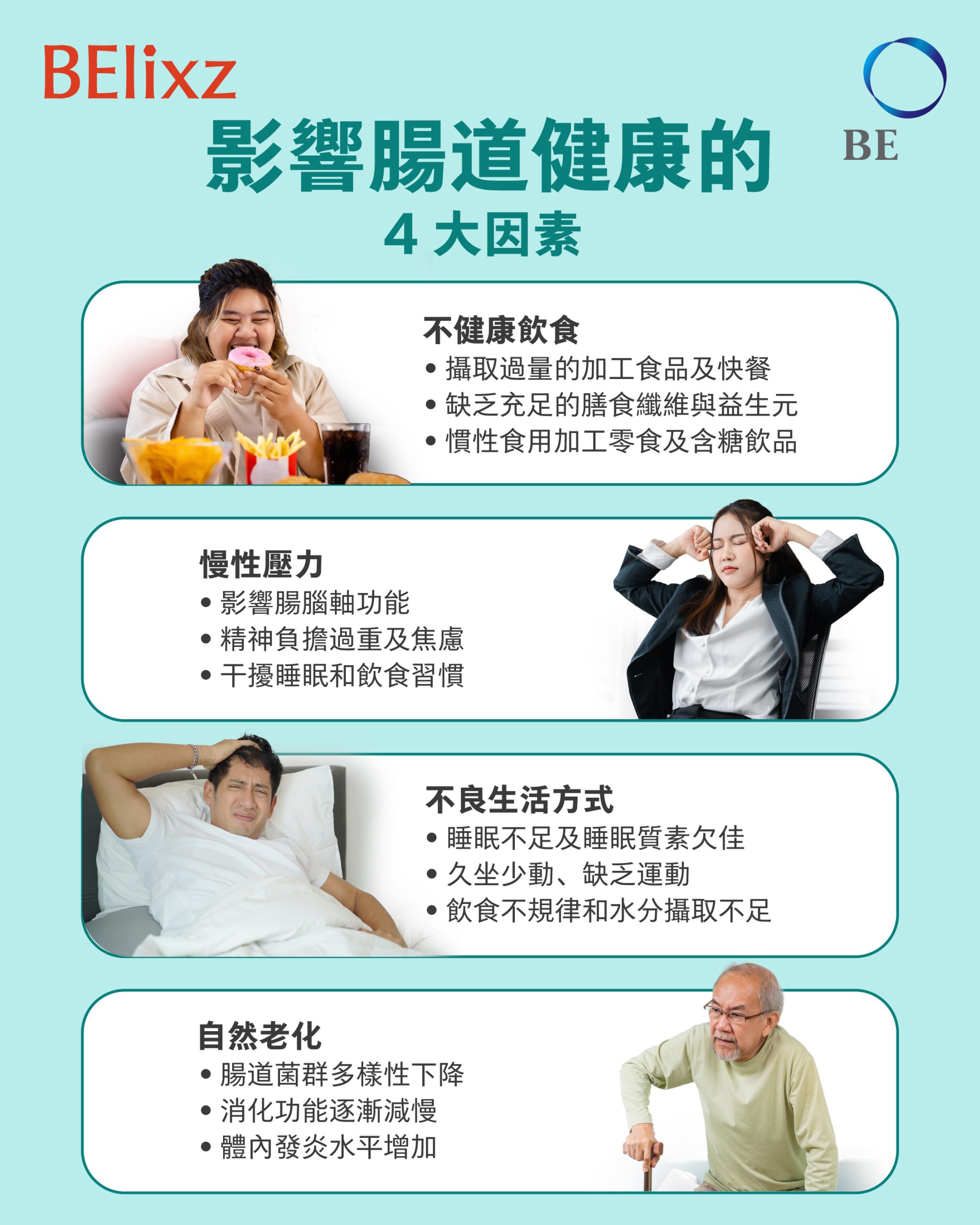 我們的腸道為什麼出現失衡？（以及如何改善）